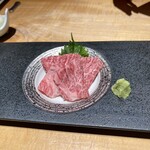 肉寿司 肉和食 KINTAN - 大トロ刺し