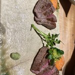 肉寿司 肉和食 KINTAN - 尾花沢牛ももステーキ