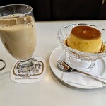 スマート珈琲店 - プリン、カフェオレ