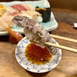 Miyofuku - シャコの生寿司が絶品。
