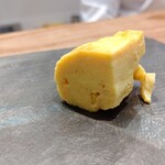 鮨 三か田 - 卵焼き