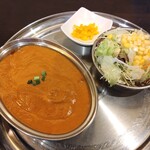 タージ・マハル - セットのチキンカレー