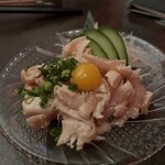 遊膳 - ささみ塩ユッケ