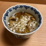 御料理 一燈 - なめこのにゅうめん