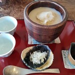 吟八亭 やざ和 - 蕎麦がき