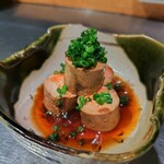 Stewed red bean liver