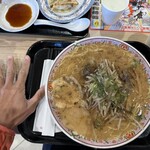 餃子の王将 - 餃子の王将ラーメン大盛