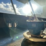 天気輪の柱 - 品々が到着したら燦々と輝り出した。これは、諦めるなという天の思し召しかしら？！never give up‼︎