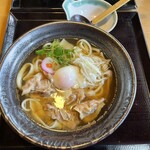 Mugi no Sato Sakuhei Ten - 肉烏冬（溫泉蛋）