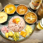 Curry Spice Gelateria KALPASI - ４種カレー