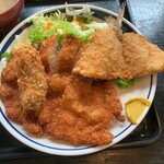 古都 - ミックスフライ定食　1,099円