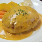 キッチン ブルー グローブ - マスクを取ると、スモークな香るチーズソース