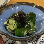 酒場 いっこまっこ - 塩昆布きゅうり