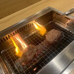 和牛専門店 焼肉 牛和 - 厚切りタン塩