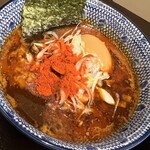 つけ麺 魚雷 - 魚雷つけ麺スープ　辛くないやつでこれ