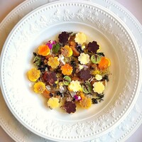 冬のおすすめの一皿　～人参の花畑～　
