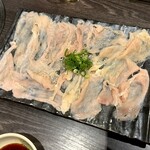 炭火焼肉屋台 たじま屋 - 特上ミノ（塩）1760円（二人前）