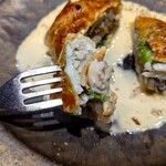 馳走西健一 - クリームに鰯の魚醤を加えたソースで