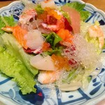 Hamayaki Kaisen Izakaya Daishou Suisan - 海鮮サラダ