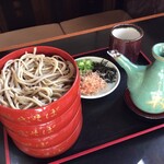 手打 神代そば - 割子そば（4枚）