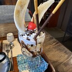 珈琲屋　松尾 - ミニチョコレートパフェ
