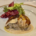 北島亭 - 2024.1.　ブルガリア産 フォワグラのポワレ シェリービネガーのクリームソース