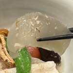 一六四 三上ル - 出汁の染みいる　フカヒレ