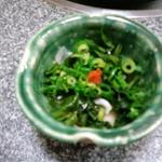 大海 - 付け出し　クエの胃袋