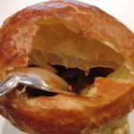 ラ・トルテュ - ランチＡコース～前菜（＋１０００円　すっぽんのスープ）　※かなり熱いので気をつけてください