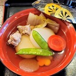 かおりひめ - すまし汁のシンプルなお雑煮