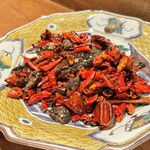 上方中華 新瓊 - 唐辛子と真鴨