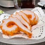 廣東料理 水蓮月 - イカの天ぷら(名物ディナーセット)