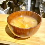 イベリコ豚おんどる焼 裏渋屋 - 味噌汁