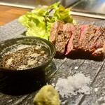 Teppan Dining HAREMA - 佐賀牛モモ肉のロースト3800円