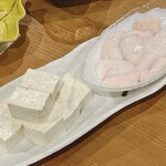 龍のかくれんぼ - 豆腐と白子
