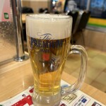 ぎょうざの満洲 - 生ビール中490円