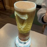 たあとる - ギネスビール、注いだ直後