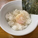 博多 一風堂 - 温玉のせご飯(280円)