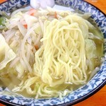 食事処 まるきゅう - タンメン　(麺)