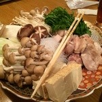 赤とうがらし - 水焼き鍋の新鮮な食材