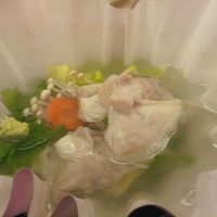 道頓堀 治兵衛 - 【2013年12月】ふぐと秋野菜の一人鍋
                  