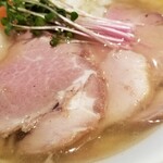 しょっつる塩らー麺 SHIBATA - しょっつる塩らー麺＋豚チャー３枚＋味玉