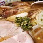 塩そば専門店 桑ばら - 味噌チャーシュー青唐そば