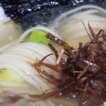 塩そば専門店 桑ばら - ツキヒ貝の塩