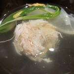 銀座 しのはら - 蟹真薯　旨味たっぷり