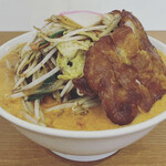 極濃タンメン イチラク - お店インスタより。排骨トマトタンメン