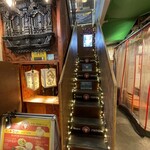 ネパールステーション - 店への階段