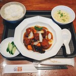 Chuu Kaki Cchin Saika - 肉団子の甘酢ランチ 基本セット