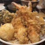 銀座 ハゲ天 - 大海老天丼