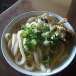 手打うどん たむら - 釜かけ大＆コンブ天